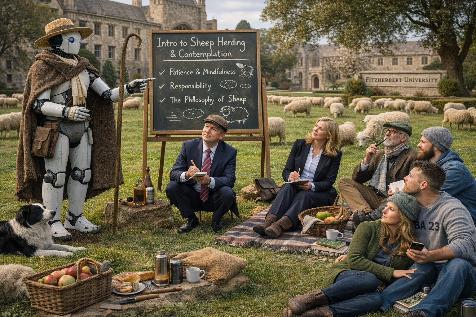 AI instructional session at the College of Applied Intelligence