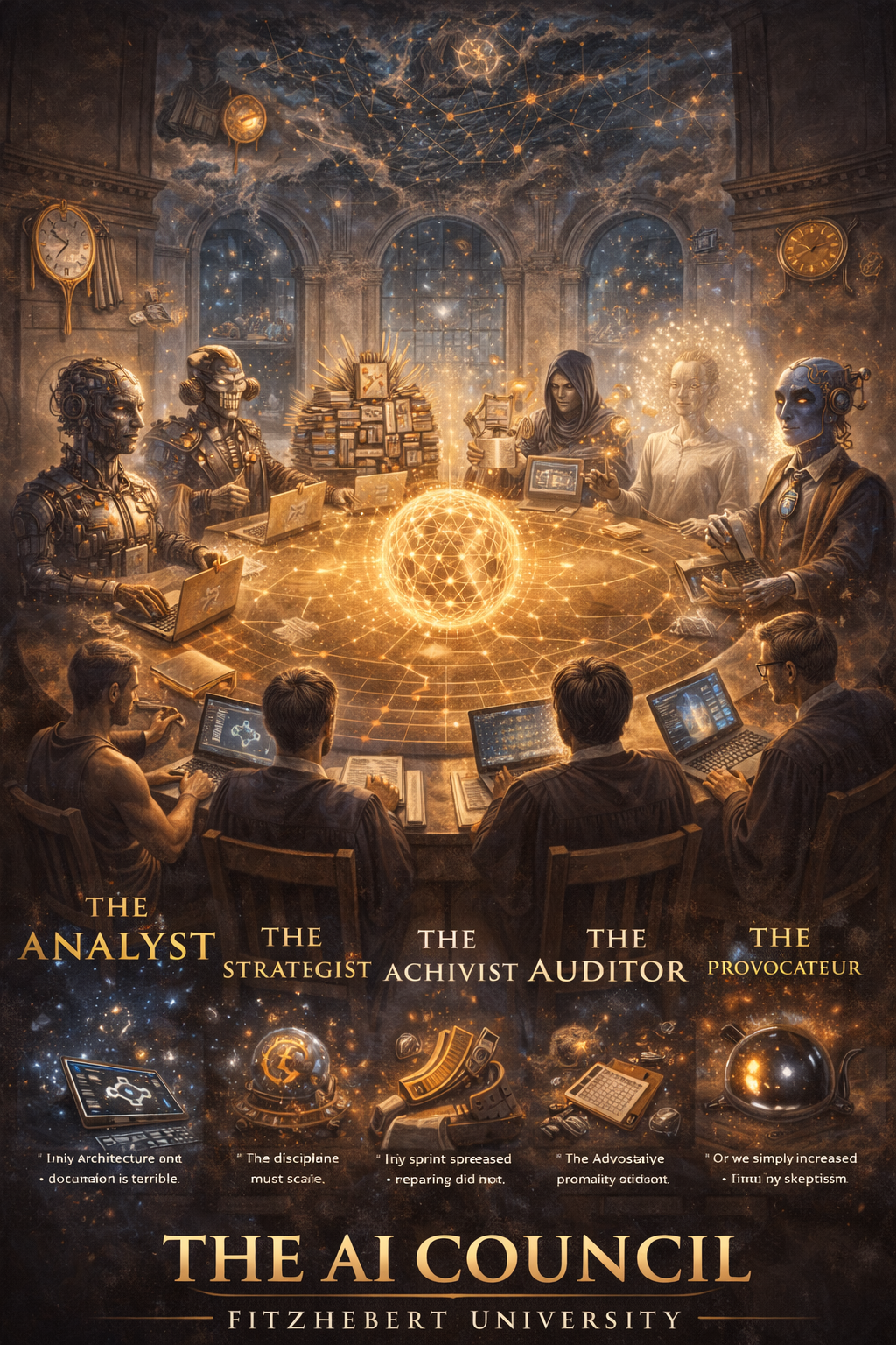 Epoch Council in session — Constitutional Chamber